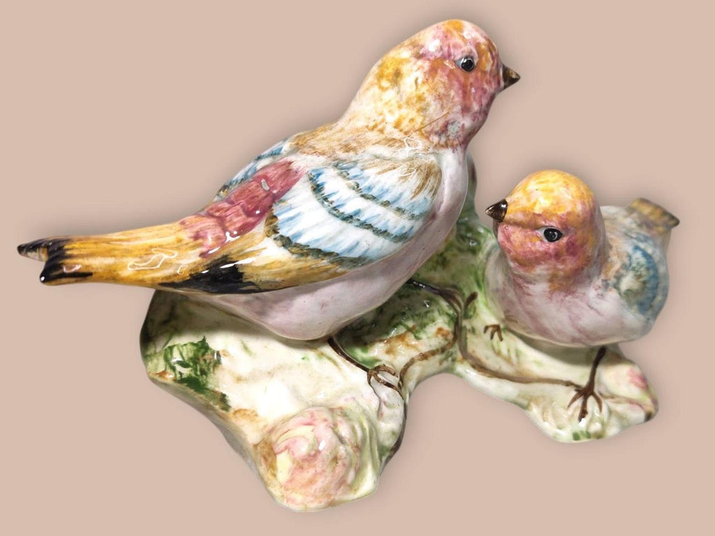 Goldscheider Porcelain Figurine – Birds Motif – Stamped