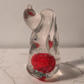 Murano Italian Glass Dog Figurine