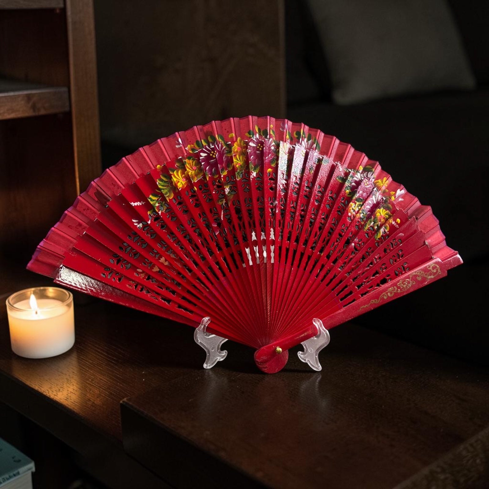 Wooden Hand Fan – Handcrafted Design