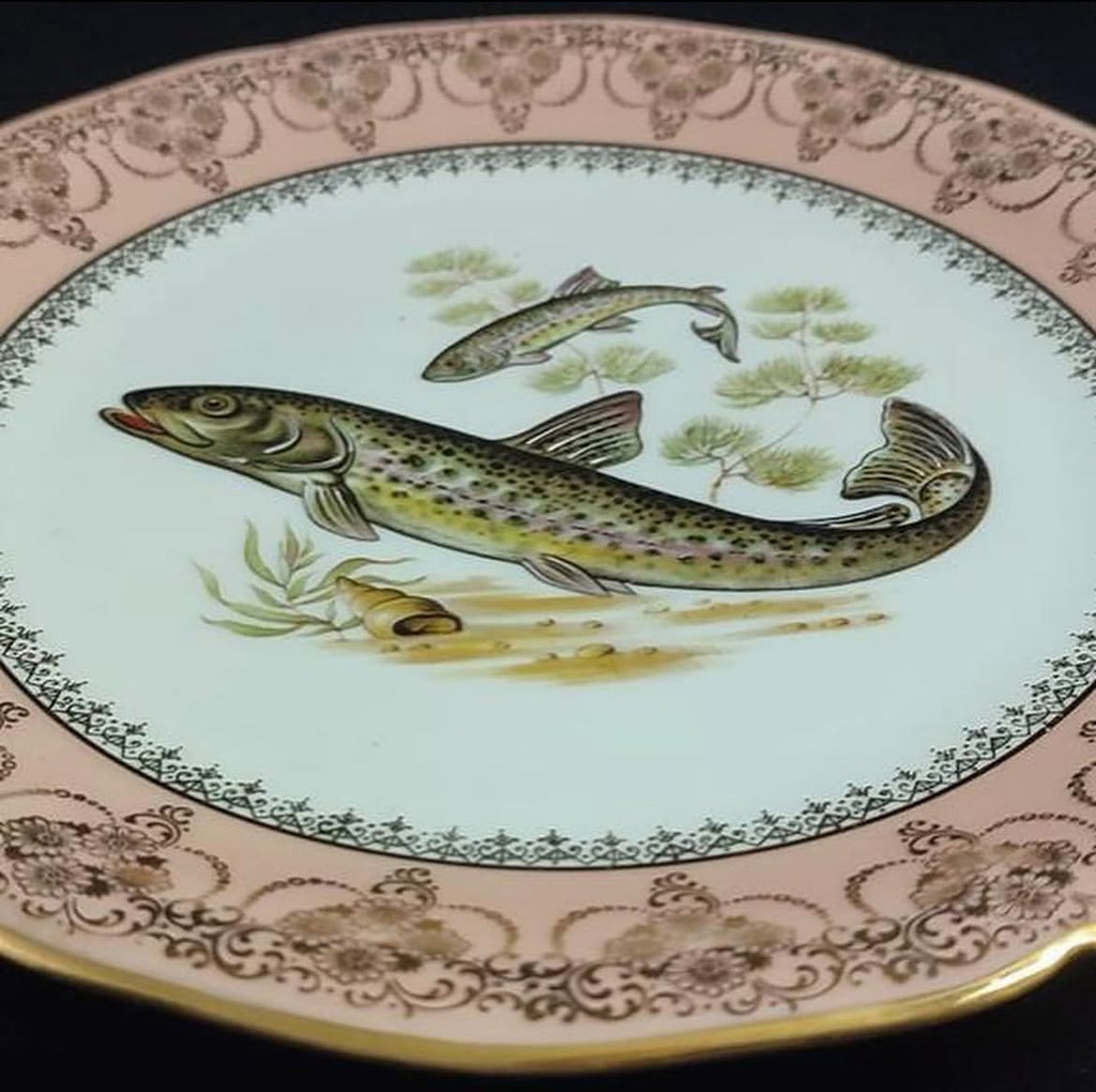 French Limoges Porcelain Plate