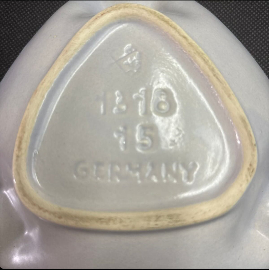 German Stamped & Numbered Ashtray