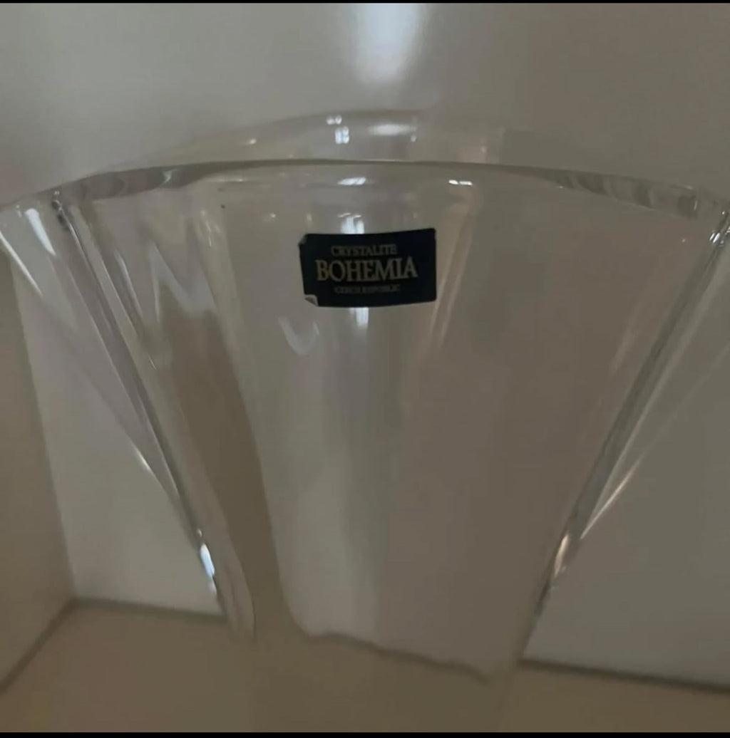Bohemian Crystal Vase: Exquisite Rarity