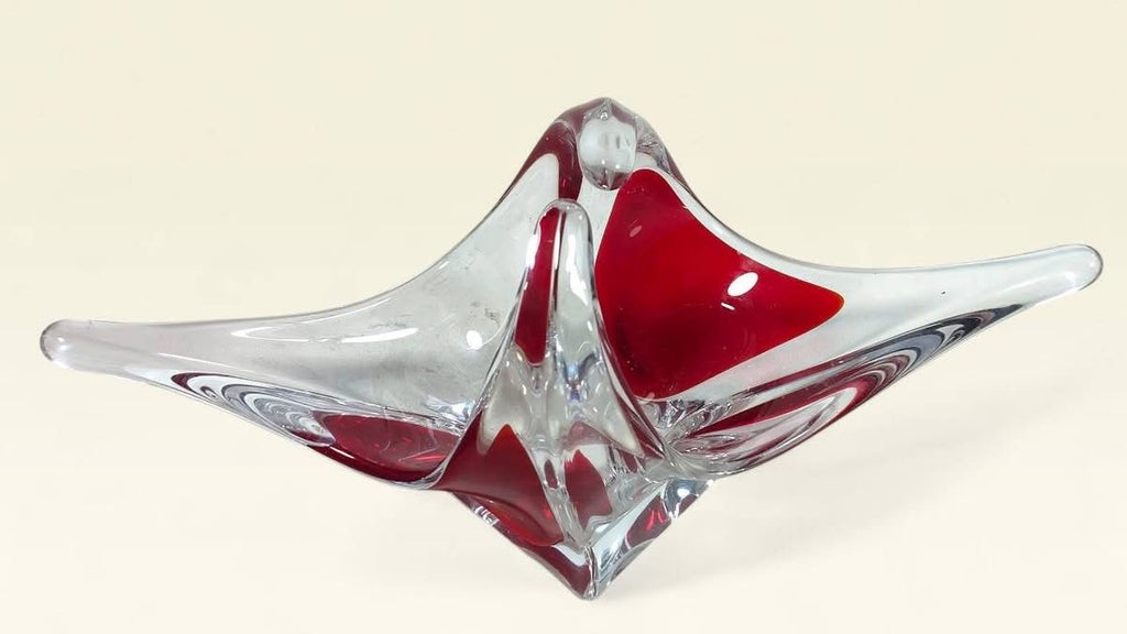 Large Italian Murano Flûteira – Multicolored Art Glass