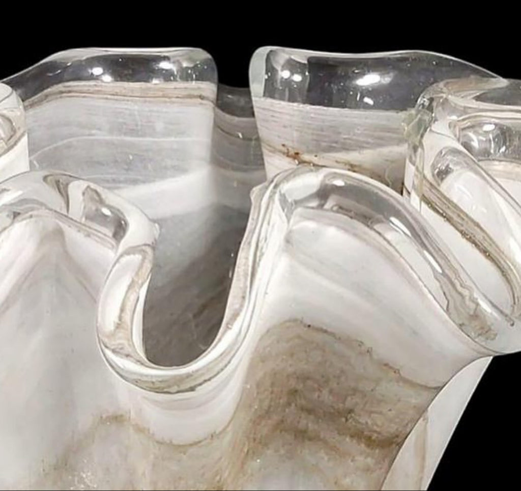 Murano Italian Vase – Marble-Effect Model