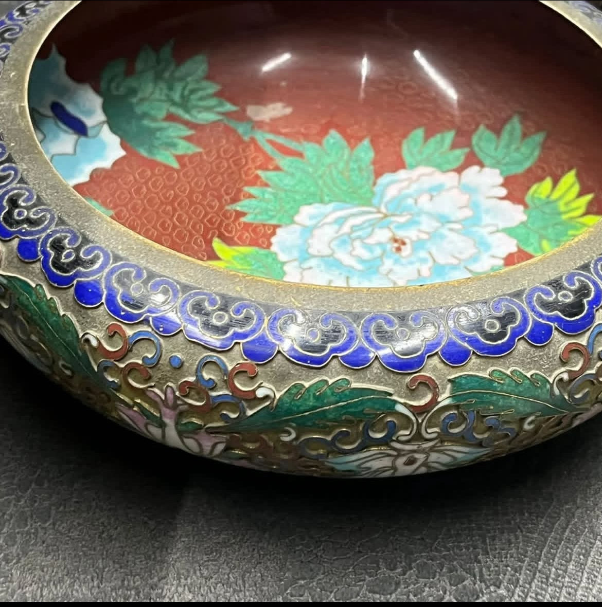 Exquisite Cloisonné Bonbonnieres