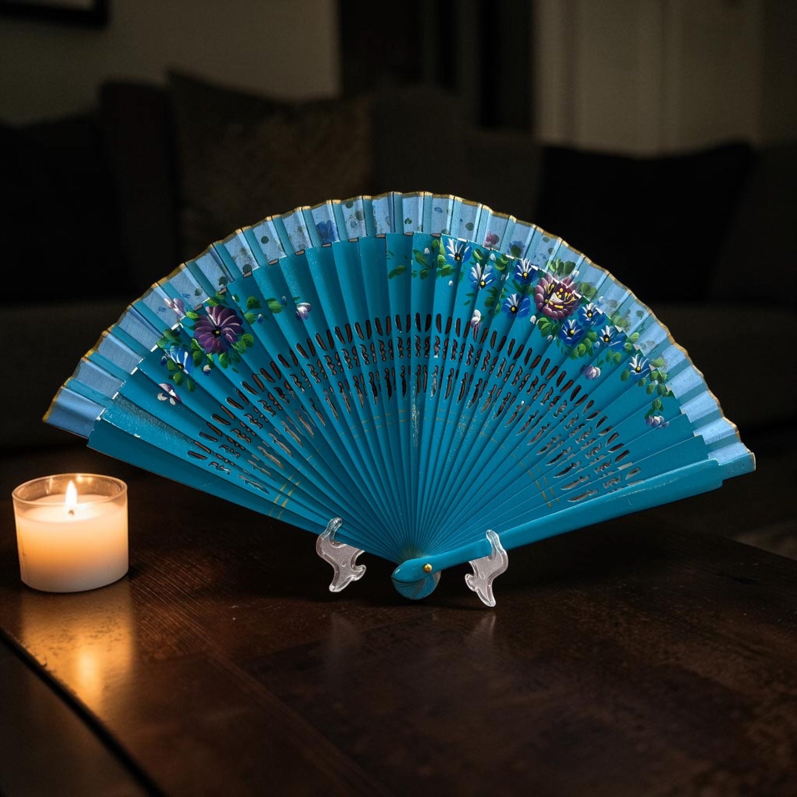 Wooden Hand Fan – Handcrafted Design